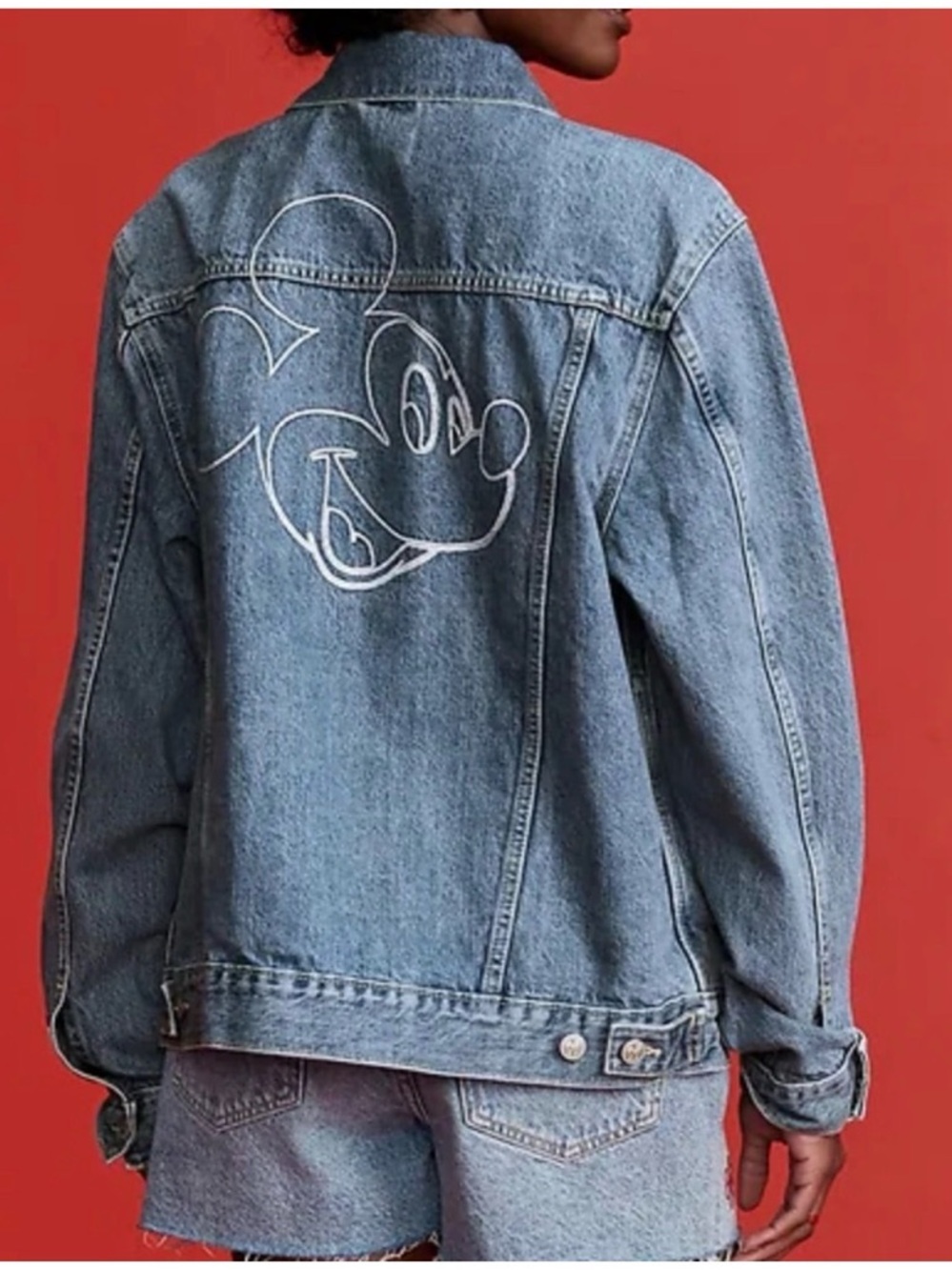 Old Navy Disney Mickey Mouse denim jacket